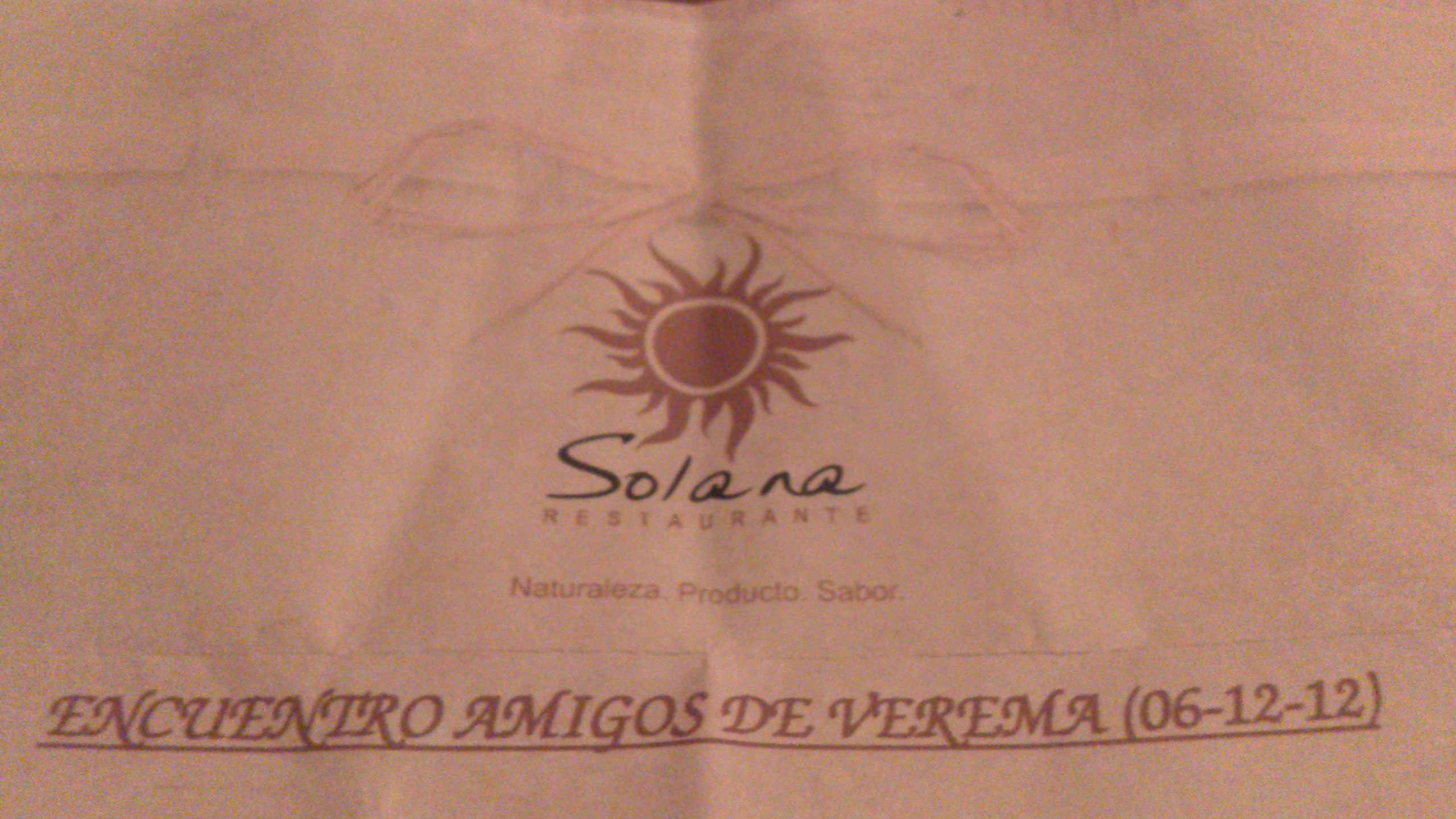 Restaurante Solana 